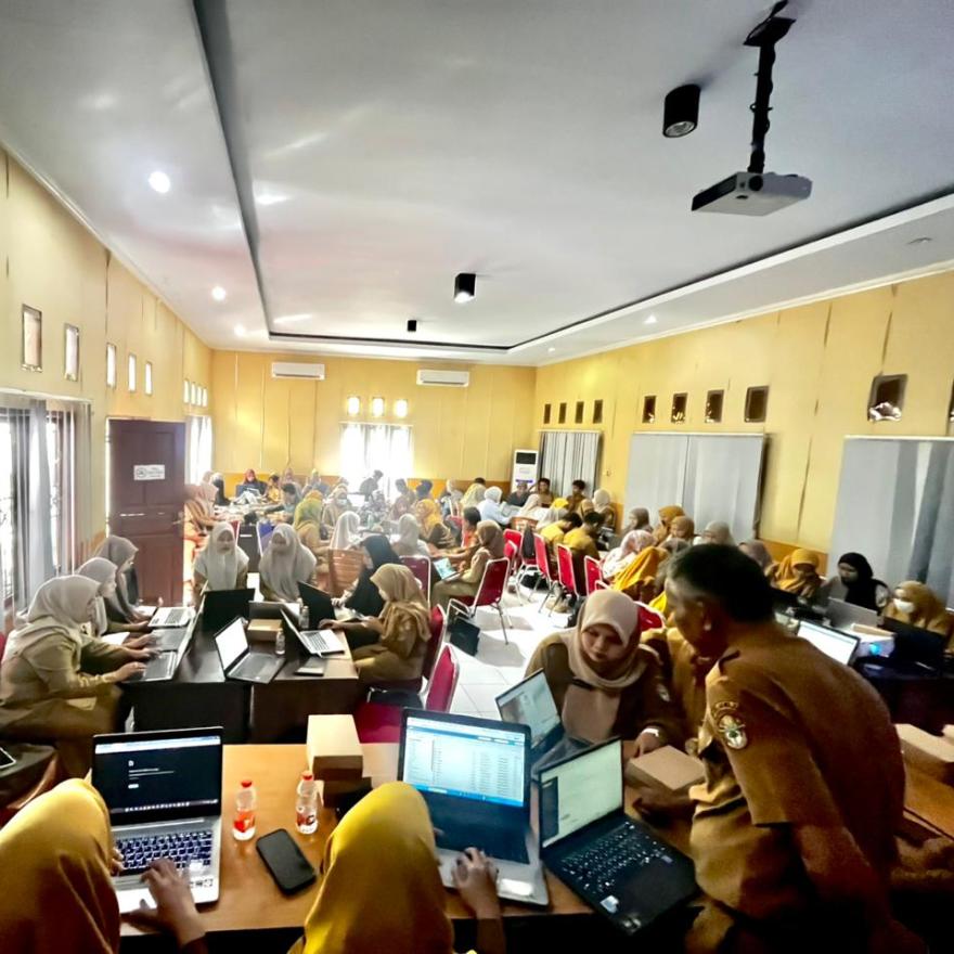 Sosialisasi Pengembangan Sistem Informasi Desa dan Kelurahan Digelar DPMD Wajo